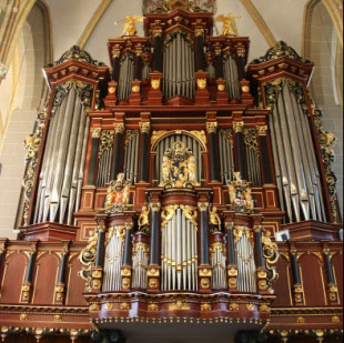 ZUTPHEN (Pays-Bas) Orgue Hans Heinrich BADER (1643), TIMPE (1815), REIL (1996) 