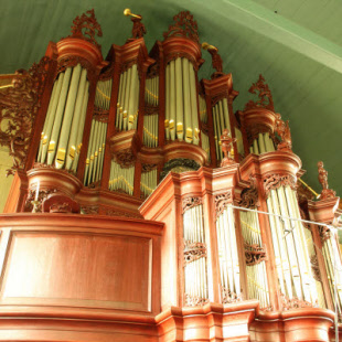 MIDWOLDA (Pay-Bas) : Orgue Albertus Antoni Hinsz (1772)